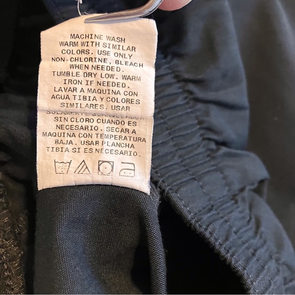 Cherokee workwear elastic waist scrub pants. Size L. Black. - Picture 5 of 8